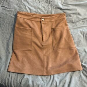 Altar’d State Tan Women's Skirt